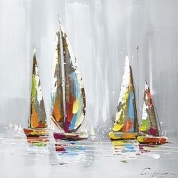 [ACFC11241SF-1] FC-11241SF-1-OIL PAINTING (80*80*3.5)-NEW