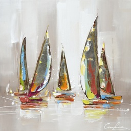 [ACFC11241SF-2] FC-11241-2-OIL PAINTING (80*80*3.5)-NEW