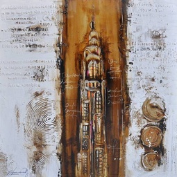 [ACFC4313Q-2] FC-4313Q-2-OIL PAINTING (100*100*3.5)-NEW