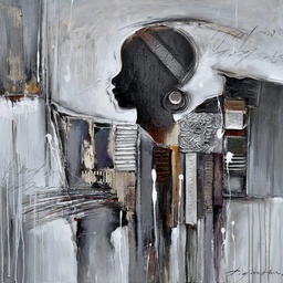 [ACFC5345S-2] FC-5345S-2-OIL PAINTING (100*100*3.5)-NEW