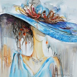 [ACFC6011-2] FC-6011-2-OIL PAINTING (100*100*3.5)-NEW