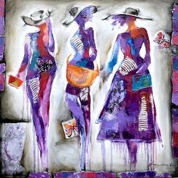 [ACFC6661-2] FC-6661-2-OIL PAINTING (100*100*3.5)-NEW