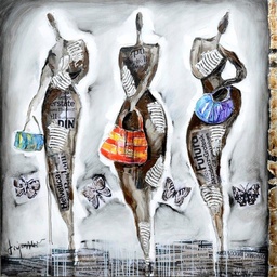 [ACFC6661-3] FC-6661-3-OIL PAINTING (100*100*3.5)-NEW