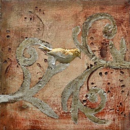 [ACFC7365ES-3] FC-7365ES-3-OIL PAINTING (40*40*5)-NEW