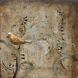 [ACFC7365ES-4] FC-7365ES-4-OIL PAINTING (40*40*5)-NEW