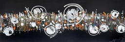 [ACFC7899E-1] FC-7899-1-OIL PAINTING (150*50*3)-NEW