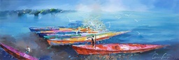[ACFC8084-2] FC-8084-2-OIL PAINTING (150*50*3)-NEW