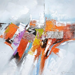 [ACFC8118-1] FC-8118-1-OIL PAINTING (100*100*3.5)-NEW