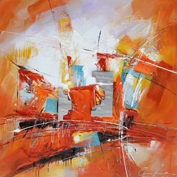 [ACFC8154S-1] FC-8154S-1-OIL PAINTING (100*100*3)-NEW