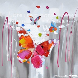 [ACFC8243-2] FC-8243-2-OIL PAINTING (70*70*3.5)-NEW