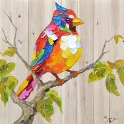 [ACFC8401B-1] FC-8401-1-OIL PAINTING (60*60*3.5)-NEW