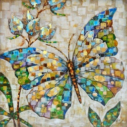 [ACFC8556-2] FC-8556-2-OIL PAINTING (100*100*3.5)-NEW