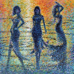 [ACFC8803-1] FC-8803-1-OIL PAINTING (120*120*3.5)-NEW