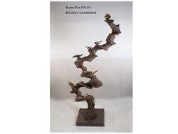 [ACFS18-BRWSIL] FS-18-DECORATION -BROWN SILVER(NEW)