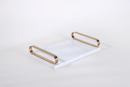 [ACG0878] G0878-SERVING TRAY-(400*250*68)-WHITE