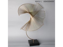 [ACH0054-L] AC-H0054-L-FANSHAPED DESKTOP DECOR -600 X 500 X 890