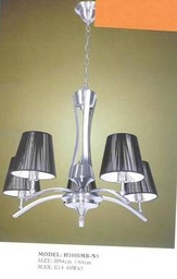[ACH1000MB-N5-BLK] H1000MB-N5 HANGING LAMP BLACK SHADE