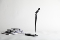 [ACH1147] H-1147-TABLE TOP DECOR (250*80*440)-BLACK