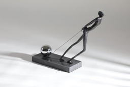 [ACH1277] H-1277-DESKTOP FIGURE (370*110*310)-BLACK