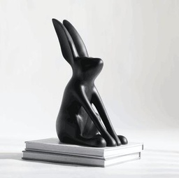 [ACH1284B] H-1284B-PRICK EAR RABBIT DECOR (210*130*330)-BLACK
