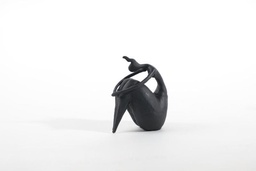 [ACH1465] H1465-ABSTRACT THINKER SCULPTURE-(100*60*130)-DARK BRONZE