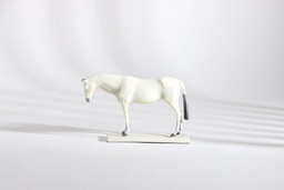 [ACH1468] H1468-WHITE HORSE SCULPTURE-(220*60*135)