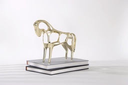 [ACH1491] H1491-HORSE SCULPTURE-(320*70*220)-GOLD