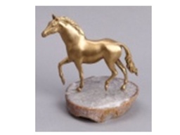 [ACH587] H-587-HORSE-(250*180*220)-BRASS